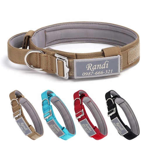 Tactical dog collar heavy duty - dog,