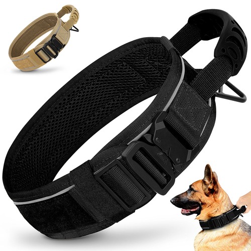 Tactical dog collar with - collar,