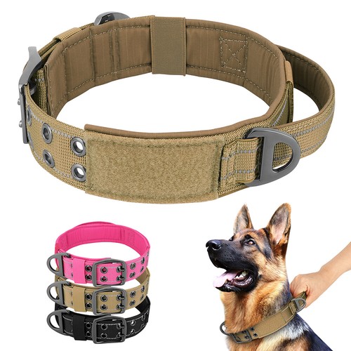 Tactical heavy duty dog collar - heavy,