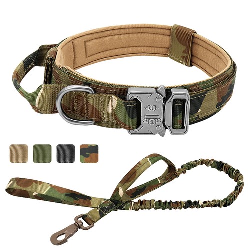 Tactical dog collar leash - tactical,