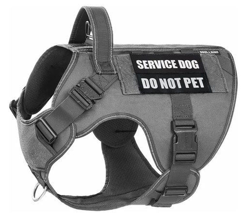 Tactical dog harness - tactical, collar
