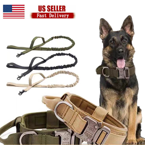 Dog collar military tactical - collar,
