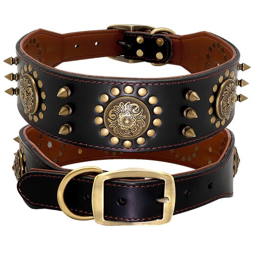 Spiked studded genuine leather - spiked,