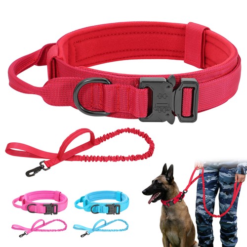Tactical dog collar and - tactical, lead