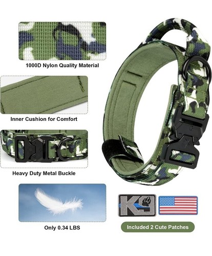 Military tactical dog collar - dog,